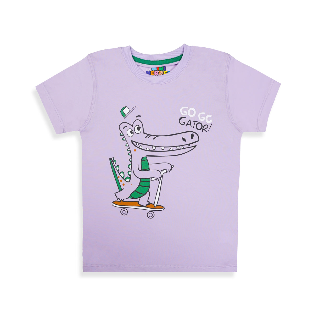 Alligator Purple Shirt