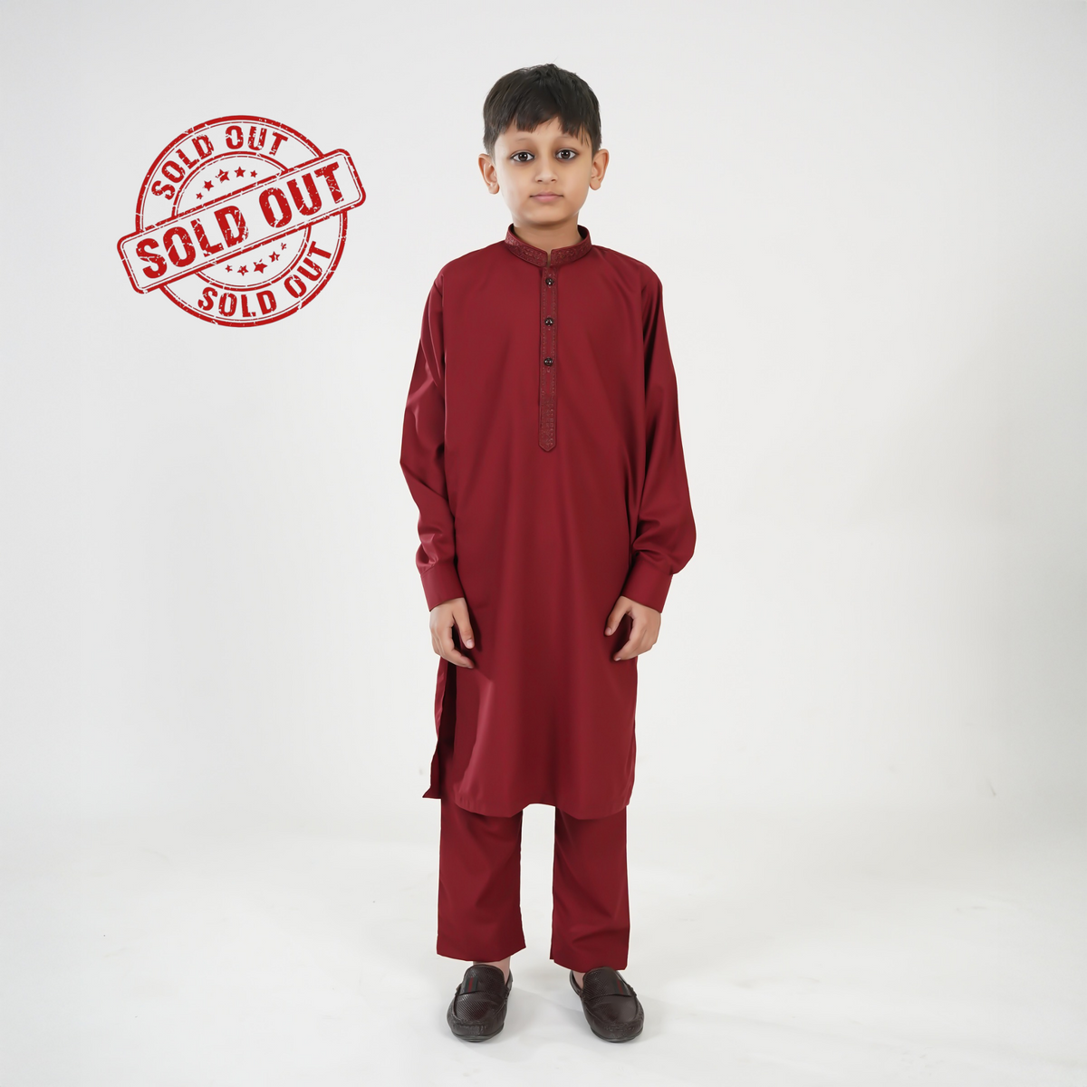 Mehroon  Kurta Shalwar