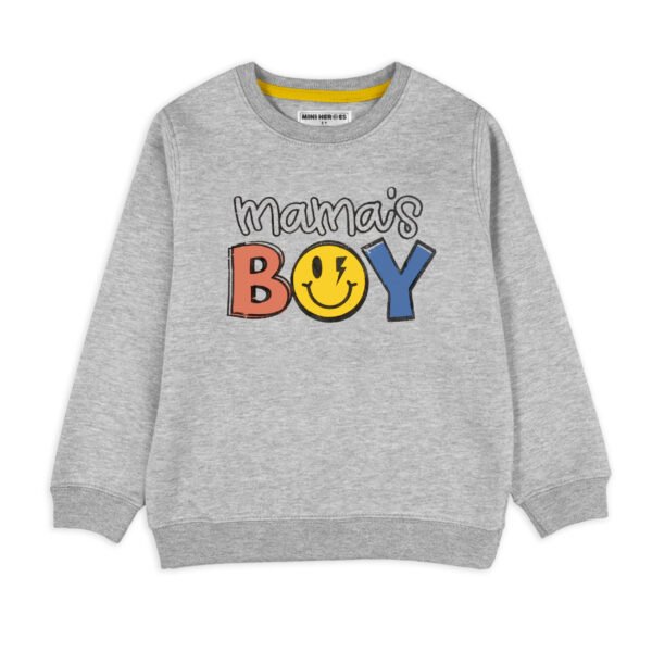 Mama's Boy Smiley Sweatshirt