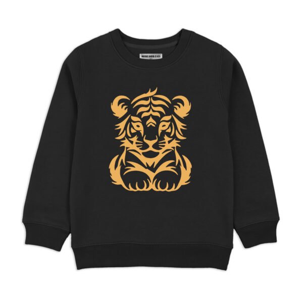 Roaring Tiger Cub Black Sweatshirt